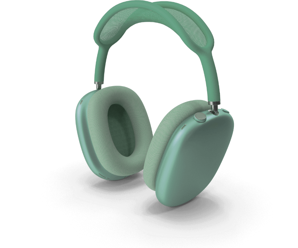 Headphones Orange.H03.2k green 1